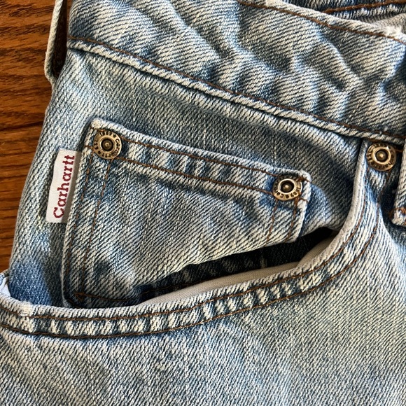 Carhartt Women's Denim Jeans WB160 Size 6 Workwear - Picture 5 of 6